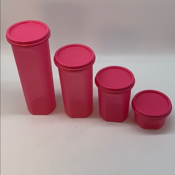 Tupperware Modular Mates Round Set  of 4 - Picture 2 of 10